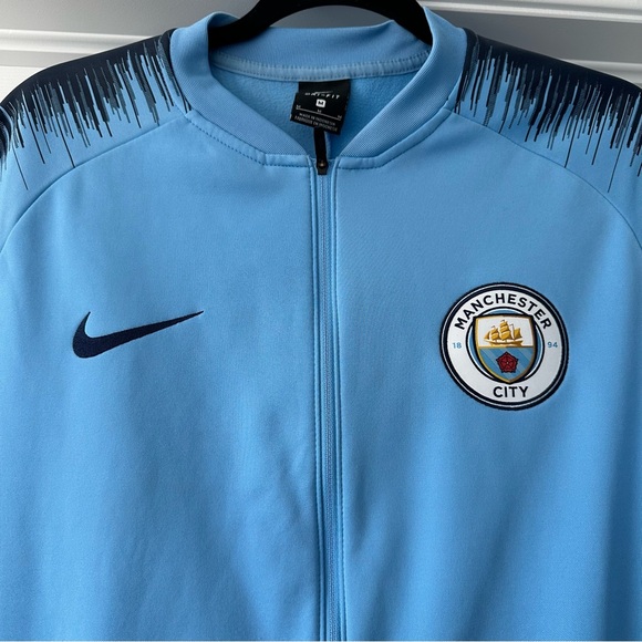 Manchester City 2018/2019 Jacket, Medium, Authentic, Soccer, Jersey - Picture 3 of 4